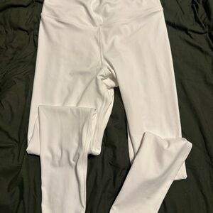PINK Victoria's Secret White Leggings